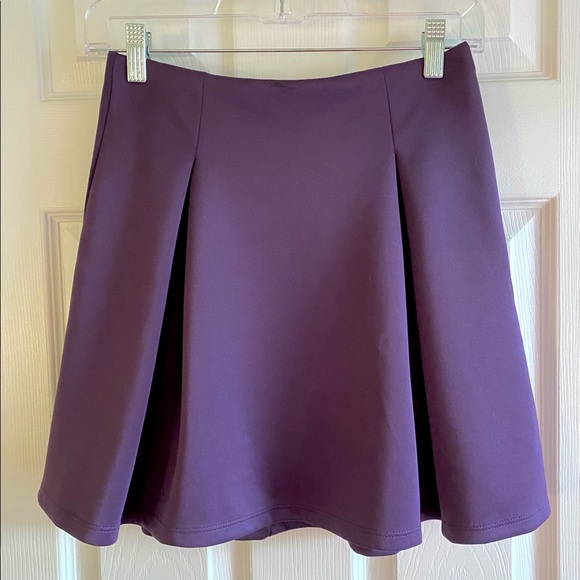 Charlotte Russe Purple Skater Skirt Size Medium - Picture 1 of 6
